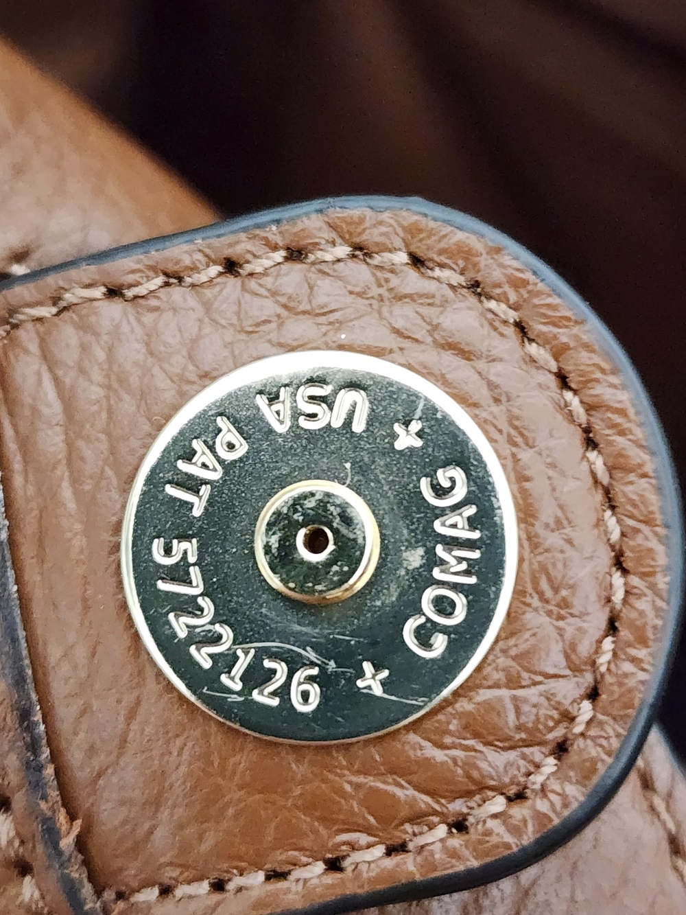 Coach Dempsey Tote 40 - Signature Jacquard Stripe & Leather Patch - Picture 11 of 16